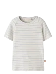 Lil'Atelier - Nmngeo Anc Ss Slim Top Lil - L&uuml;hikeste varrukatega - 110