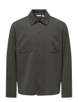 ONLY & SONS - Onsnewkodyl Ls Patch Pkt Overshirt Noos - Pealiss&auml;rgid - XXL