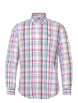 Morris - Linen Preppy Check Shirt-Classic Fit - Linased s&auml;rgid - XL