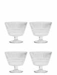 House Doctor - Dessert Bowl, Hdslots, Clear - Salatikausid - ONE SIZE