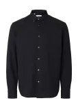 Selected - Slmcole-Jay Reg Melange Ls Shirt Noos - Vabaaja s&auml;rgid - XXL