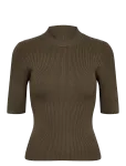 N&uuml;mph - Nubia Ss Pullover Cropped - L&uuml;hikeste varrukatega - XXL