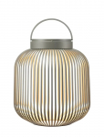 Blomus - Mobile Led Lamp M - 30,5 Cm, &Oslash; 27,5 Cm - Lito Led - Granite Gray - Laternad - L 30.5CM