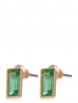 Lauren Ralph Lauren - Pe Baguette Stud - Gld/Erinite - Needid - ONE SIZE 0.9 cm