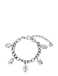 Bud To Rose - Kaia Charm Bracelet Silver - K&auml;eketid - ONE SIZE