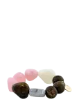 Bud To Rose - Molto Resin Bracelet Pink - P&auml;rlitega k&auml;ev&otilde;rud - ONE SIZE