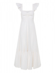 By Ti Mo - Seersucker Ruffle Dress - Suvekleidid - XS