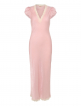 By Ti Mo - Shiny V-Neck Dress - Pitsist kleidid - XL