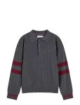 Tommy Hilfiger - Knitted Polo Sweater Ls - Pikkade varrukatega polos&auml;rgid - 164