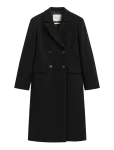 Gant - Tailored Wool Cashmere Blend Coat - Kerged mantlid - XS