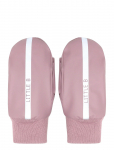 Little B - Pu Padded Mittens W. Fleece - Vihmakindad - 8-10Y