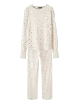 LMTD - Nlfsomina Ls Pointelle Nightset - Pidžaamakomplektid - 146-152