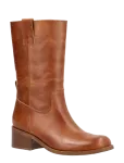 Phenumb Copenhagen - Martina Mid-High Leather Boots - Madala kontsaga poolsaapad - 39