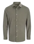 Jack & Jones - Jprblaparker Corduroy L/S Shirt Bf - Velvets&auml;rgid - S