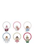 Mimi & Lula - 6 Ponies - Mini Cute Christmas Character - Scrunchies & Hair Ties - ONE SIZE