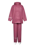 CeLaVi - Basic Rainwear Set -Solid Pu - Vihmariiete komplektid - 80