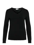 Vila - Viril V-Neck L/S  Knit Top - Noos - Džemprid - XXL