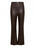 Soaked - Slkaylee Pu Kickflare Pants - Nahksed retuusid-p&uuml;ksid - XS