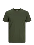 Jack & Jones - Jjeorganic Basic Tee Ss O-Neck Noos - L&uuml;hikeste varrukatega - M
