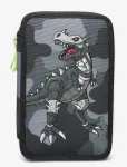 Beckmann Norway - Three-Section Pencil Case - Camo Rex - Pinalid - ONE SIZE
