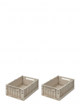 Liewood - Weston Storage Box M 2-Pack - Hoiukarbid - ONE SIZE