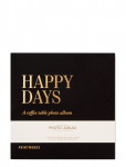 PRINTWORKS - Photo Album - Happy Days Black - Fotoalbumid - 24.5X 5.0X 24.5CM