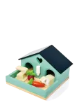 Tender Leaf - Dollhouse Set - Pet Rabbit - Puidust kujud - ONE SIZE