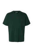 Selected - Slmaspen Ss O-Neck Tee Noos - L&uuml;hikeste varrukatega - L