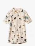 Liewood - Max Printed Shortsleeve Swim Jumpsuit - Uv Suits - 86(1.5Y