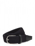 Anderson's - Elastic Woven Belt Military Green - 3,5 - Punutud v&ouml;&ouml;d - 95