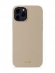 Holdit - Silicone Case Latte Beige - Telefoni&uuml;mbrised - IPHONE 12-12PRO