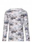 Minymo - T-Shirt L/S Aop - Pikkade varrukatega T-s&auml;rgid - 92