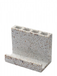 Humdakin - Terrazzo Toiletry Essentials Displa - Hambaharja hoiikud - ONE SIZE