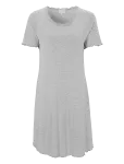 Damella Of Sweden - Nightdress With Short Sleeves Josefine - &Ouml;&ouml;s&auml;rgid - L