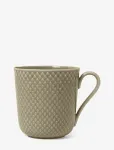 Lyngby Porcel&aelig;n - Rhombe Earth Mug With Handle 39 Cl Clay - Kohvitassid - 39 CL