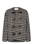 Malina - Lou Checkered Wool Blend Jacket - Villased jakid - L