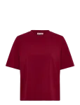 Weekday - Perfect Boxy T-Shirt - L&uuml;hikeste varrukatega - XXS
