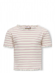 Kids Only - Koganits Life S/S Cropped Top Jrs - L&uuml;hikeste varrukatega - 122-128