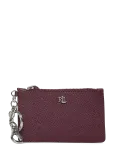 Lauren Ralph Lauren - Crosshatch Leather Zip Card Case - Kaarditaskud - ONE SIZE