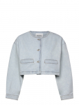 Malina - Elowen Cropped Denim Jacket - L&uuml;hikesed teksap&uuml;ksid - 44