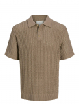 Jack & Jones - Jprccjoel Knit Polo Ss Sn - L&uuml;hikeste varrukatega kootud polos&auml;rgid - XL