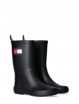 Tommy Hilfiger - Flag Rain Boot Black - K&otilde;rged kummikud - 26/16CM