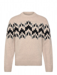 J. Lindeberg - Faris Fair Isle Knit Sweater - &Uuml;mara kaelusega - XXL