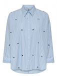 ONLY - Onlzeidi Grace Ls Bow Emb Shirt Wvn - Pikkade varrukatega - XS