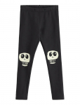 Lindex - Leggings Skull Knee Patch Glow - Retuusid - 98