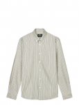 Mads N&oslash;rgaard - Cotton Oxford Sune Stripe Shirt Bd Fav - Oxfordi s&auml;rgid - XXL
