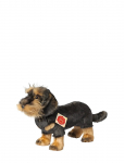 Teddy Hermann - Standing Rough-Haired Dachshund 28 Cm - Pehmed loomad - 28 CM