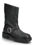 Copenhagen Studios - Cph442 Leather Black - Madala kontsaga poolsaapad - 38