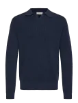 Casual Friday - Cfnordin Ls Ribbed Polo Knit - Pikkade varrukatega kootud polos&auml;rgid - XXL