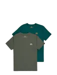 Alpha Industries - Basic T-Shirt Sl 2 Pack - L&uuml;hikeste varrukatega - XXL